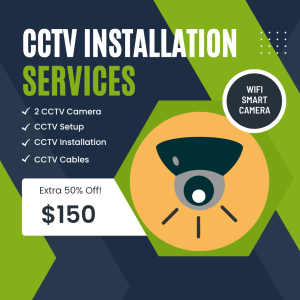 2 CCTV Camera Package